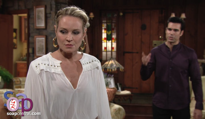 Sharon professes Adam's innocence to Rey